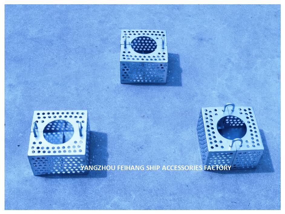 Jis F7206 5k-50a roestvrijstalen gaas Rose Box zeven voor watertank zuig-schroefdraadaansluiting