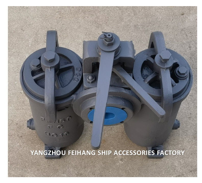 Duplexoliezeef 5k-40a JIS F7208 (H-type) Lichaam Gietijzeren filterpatroon Roestvrij staal