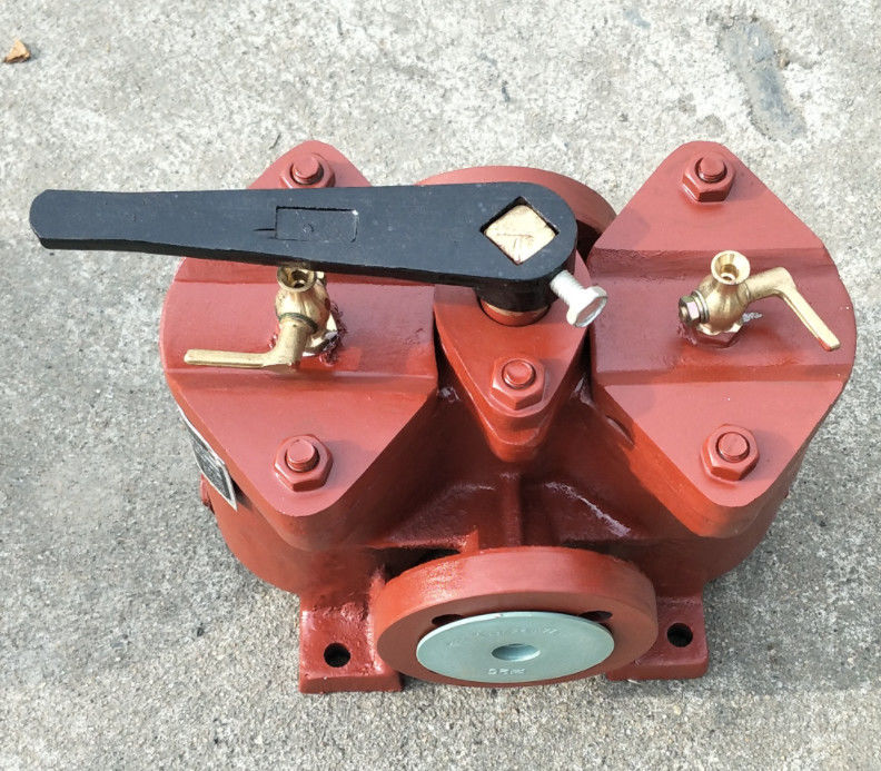 Dubbel brandstoffilter, dubbel lagedrukbrandstoffilter A4065-0,75/0,26 Cb/T425-1994 Lichaam gietijzer, filterpatroon roestvrij