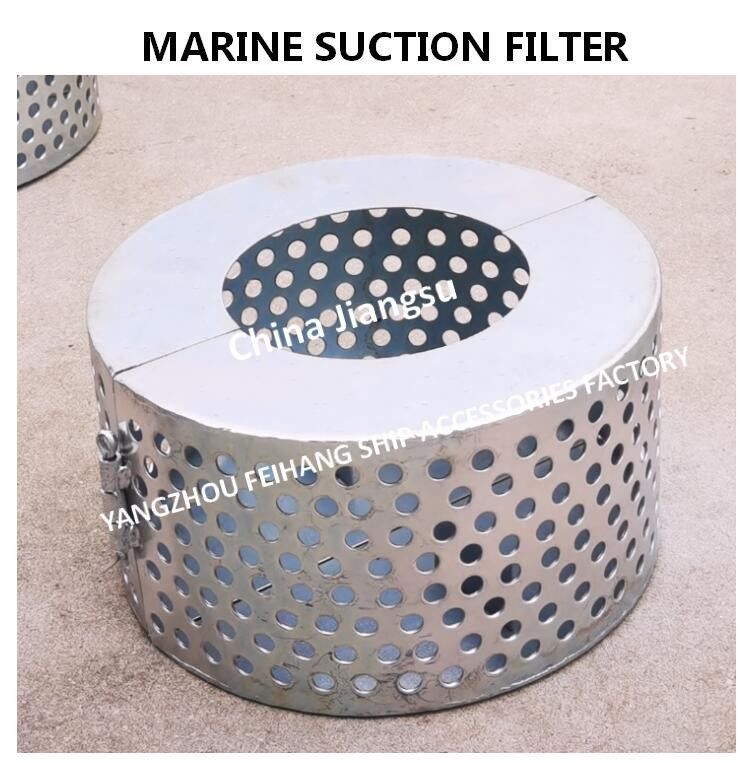 Marine Suction Filter-de Filterscherm van de B het Cirkelzuiging voor Schepen B125 Cb*623-80