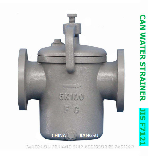 Impa 872007 Kan Waterfilters 5k-100a S-Type-Kan Waterlichaam-Gietijzeren Filter-Roestvrij staal