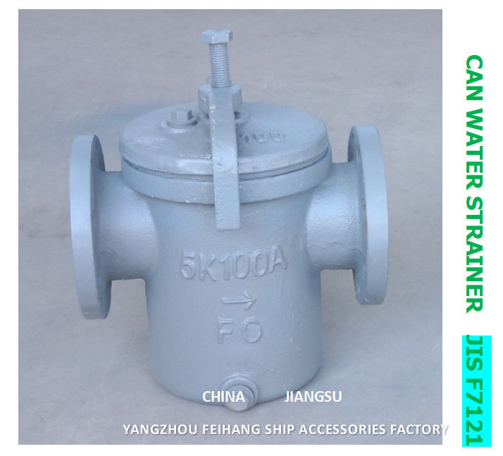 JIS 5k-100A kan Zeef Impa water geven 872007 JIS 5k-100a Filterlichaam - kunnen water geven de Roestvrije Patroon van de Gietijzerfilter -
