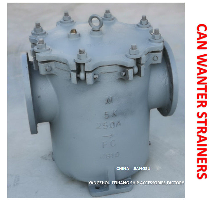 IMPA872011 Marine Can Water Filters - Marine Can Water Strainer Model: S-type 5K-250A JIS F7121