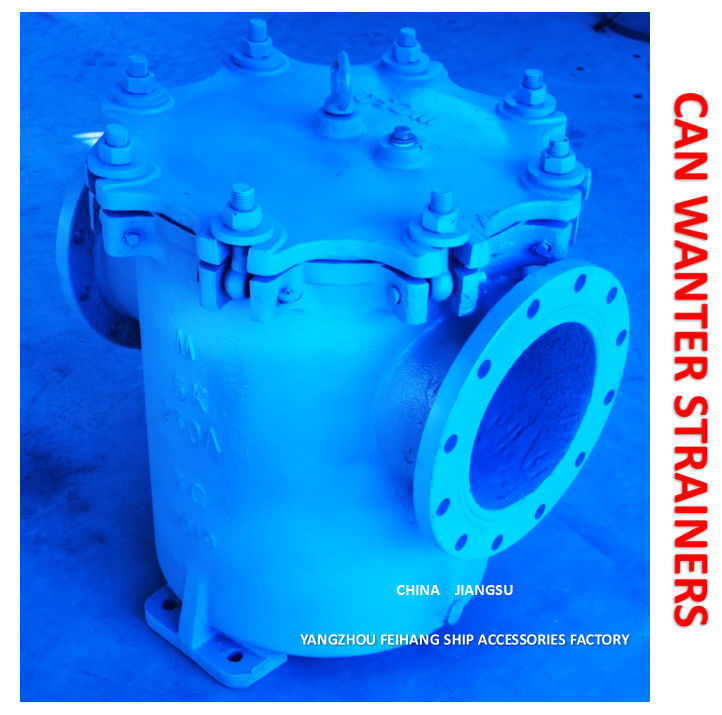JIS 5k-250a Can Water Strainer Marine Can Water Filters Lichaam FC200 Filter Roestvrij staal