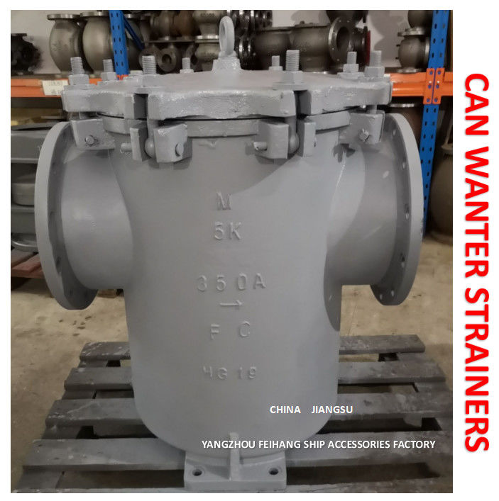 IMPA872013 Marine Can-waterfilters 5K-350A S-type behuizing Gietijzeren filter roestvrij staal