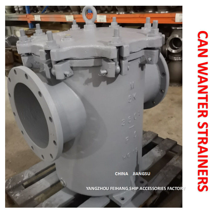 IMPA872013 Marine Can-waterfilters 5K-350A S-type behuizing Gietijzeren filter roestvrij staal