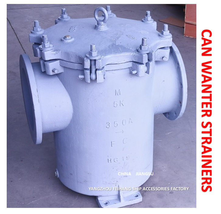 IMPA872013 het s-Type van Marine Can Water Filters 5kK-350A kan Strainres-het Roestvrije staal van de de Filterpatroon van het LichaamsGietijzer water geven