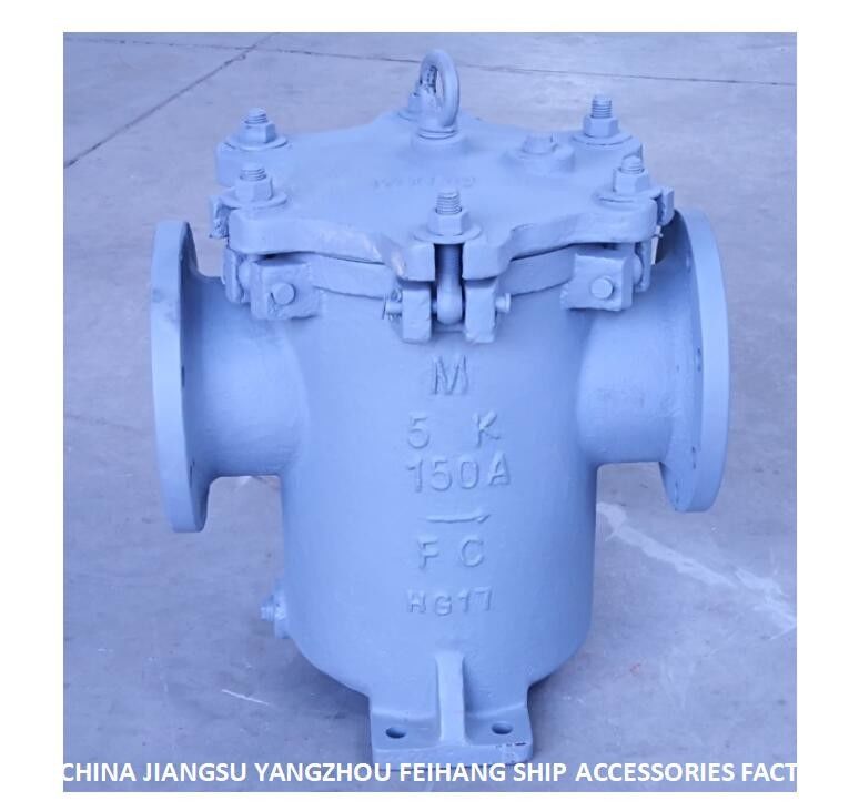IMPA872009 Waterfilters voor blikken - Marine Kanwaterfilters Model: JIS 5K-150A LA-type JIS F7121