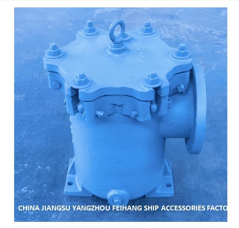 Kanwaterfilters 5k-150a Lb-type Jis F7121 5k-150a Rechte cilindrische zeewaterfilter