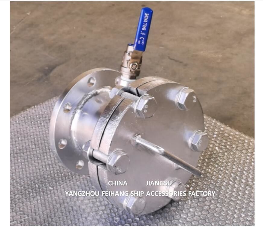 Olie en Riolerings Internationale Kustverbinding met Uitlaatklep AS10065 CB/T3657-94