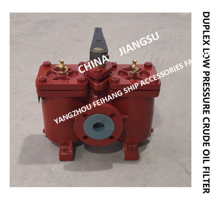 Dubbele Oliefilter, de Dubbele Filter AS40 0.75/0.26 CB/T425-94-de Filterpatroon Stainles van de Lage Druk Ruwe olie van het LichaamsGietijzer