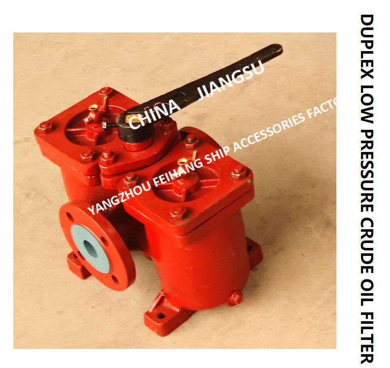 Lagedrukfilter voor ruwe olie AS40 CB/T425-94 Dubbel lagedruk dubbel oliefilter Duplex oliezeven