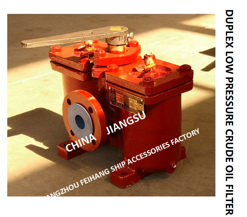 Filter-DuplexdieOlie van de Gietijzer de Duplex zeef-Dubbele Olie in China AS40 CB/T425 wordt filter-gemaakt