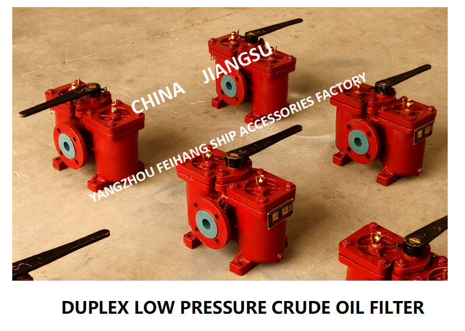 Dubbele Oliefilter, de Dubbele Filter AS40 0.75/0.26 CB/T425-94-de Filterpatroon Stainles van de Lage Druk Ruwe olie van het LichaamsGietijzer