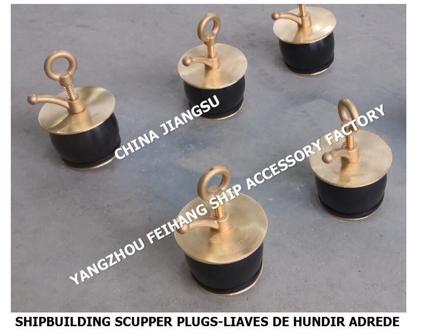 Het Spijgatstop van het Ncno.50 Dek, de Scheepsbouw Scupper Plugs-Liaves DE Hundir Adrede van de Gootstop