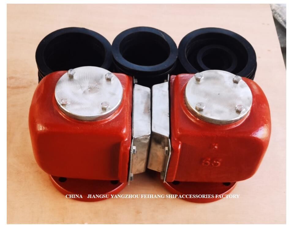 ES50QT CB/T3594 Marine Air Pipe Head - In te ademen GLB - Marine Air Cap-lichaamsGietijzer met Vuurvast Netwerk