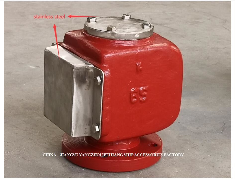 De Ventilatie GLB van de olietank - de Luchtpijp van de Olietank Hoofd (met het Brandscherm en Roestvrij staal Zijdekking) DS65QT Cb/T3594-1994