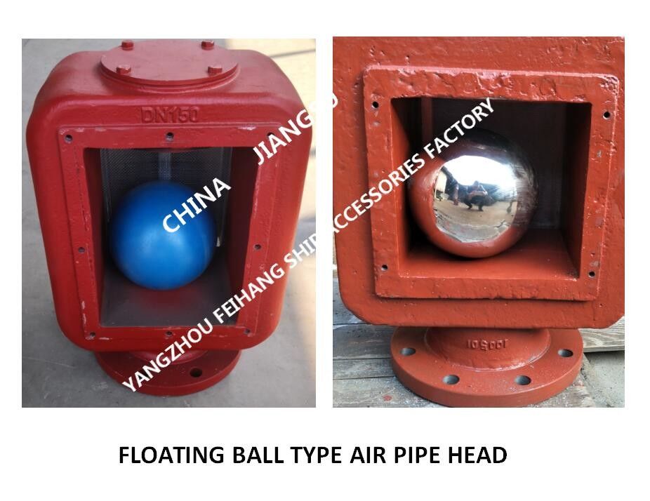 Van de het Roestvrije staalvlotter van Marine Air Pipe Head Float Marine Breathable Cap Plastic Float de Plastic Vlotter