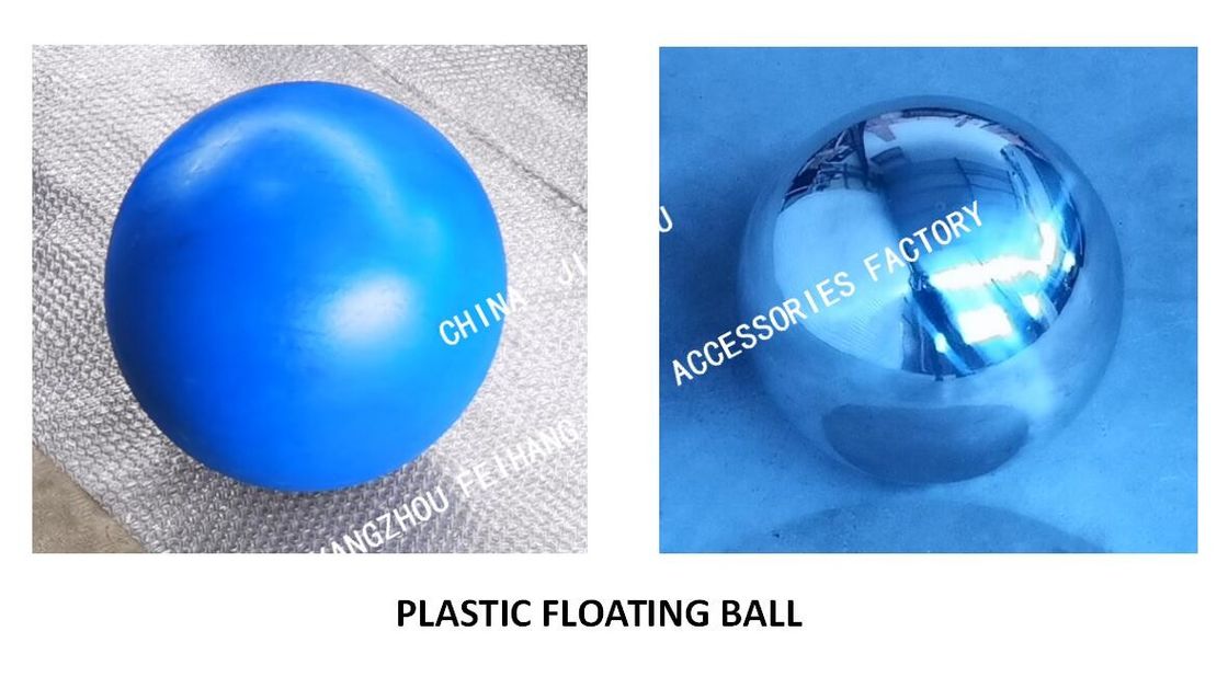 Plastic Drijvende Bal voor van de de Luchtpijp van het Precipitatiekabinet Hoofd het Roestvrije staal Drijvende Bal