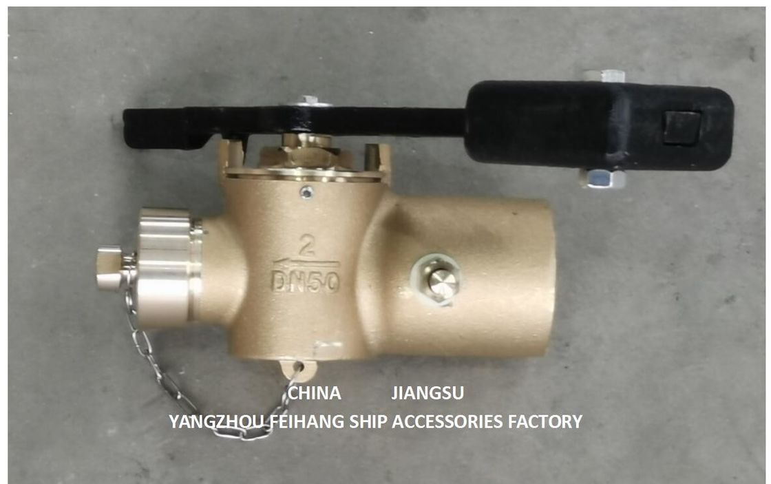 Zware het Blokdiepte die van de brandstoftank Zelf Sluitende Klep fh-DN40 CB/T3778-99 meet
