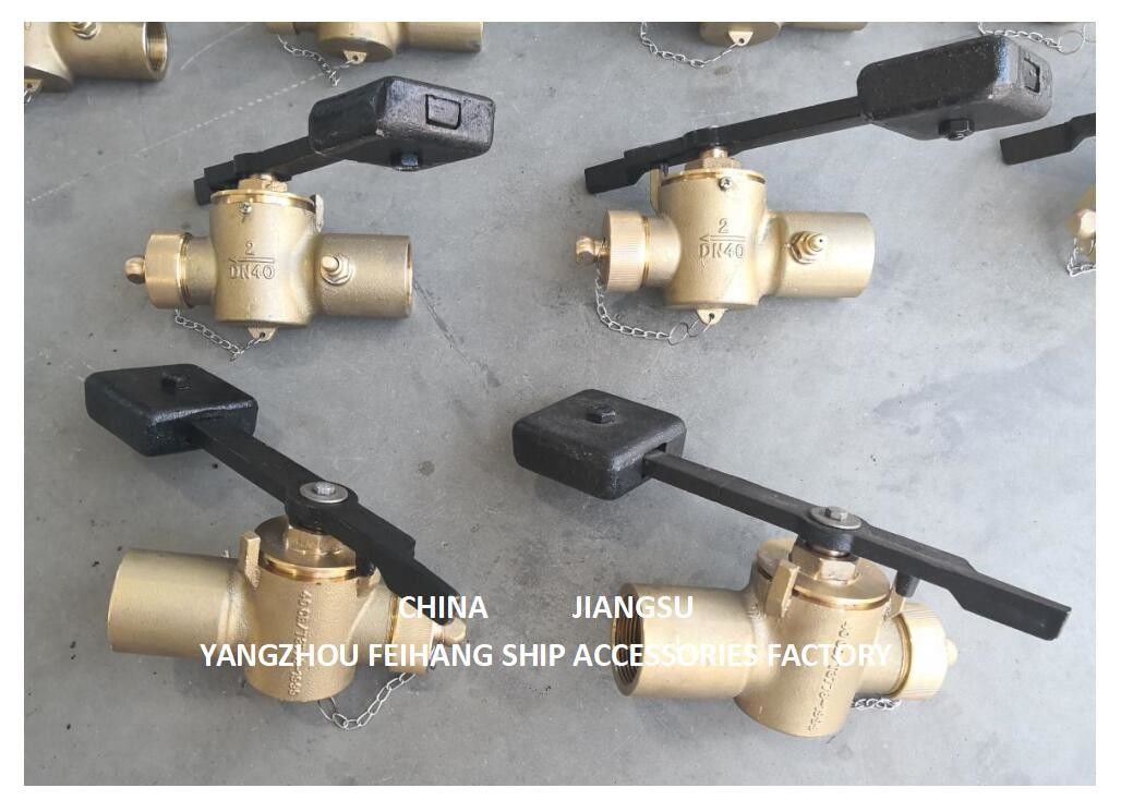 Marine Sounding Self Closing Valve - Marine Self Closing Measuring Pipe Hoofdcb/t3778-99