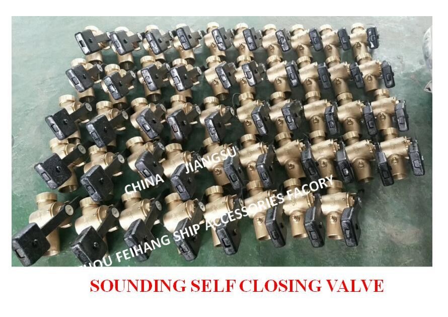 Marine Sounding Self Closing Valve - Marine Self Closing Measuring Pipe Hoofdcb/t3778-99