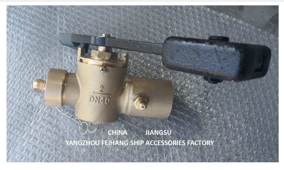 Bronsdiepte die Zelf Sluitende Klep fh-65 Acb/T3778-1999 voor Marine Sewage Treatment meten