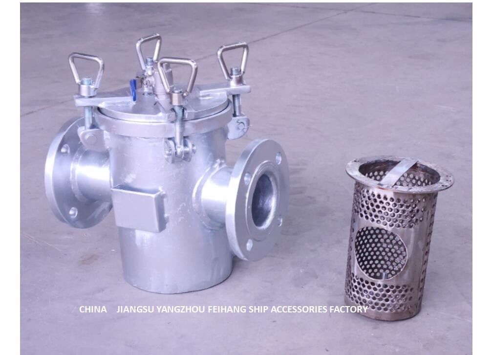 Straight-Through Ruwe Waterfilter - Straight-Through Filter AS80 CB/T494 van het Zuigingszeewater