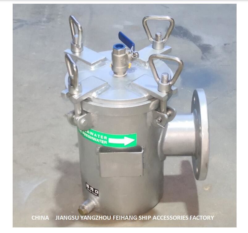 Van de de Inhamzuiging van de Zoet waterpomp van de het Waterfilter BL80 CBM1061-81 de Ruwe Filter van het het Koolstofstaal Hot-Dip Gegalvaniseerde Zeewater