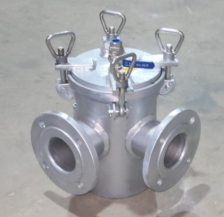 Van de de Inhamzuiging van de Zoet waterpomp van de het Waterfilter BL80 CBM1061-81 de Ruwe Filter van het het Koolstofstaal Hot-Dip Gegalvaniseerde Zeewater