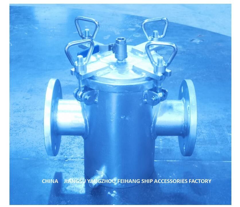 Filter van het zuigings de Ruwe Water voor de Hulpinham van de Zeewaterpomp A80 CBM1061-81 Marine Sea Water Strainers