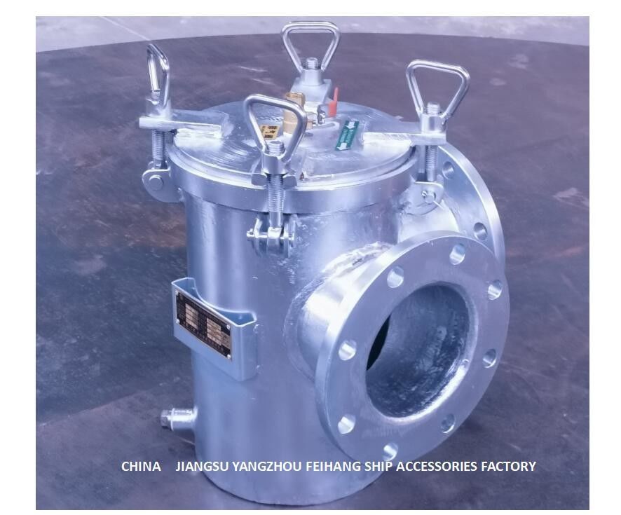 De Filter van het de Rechte hoekzeewater van Marine Suction Coarse Water Filter BLS100 CB/T497-2012