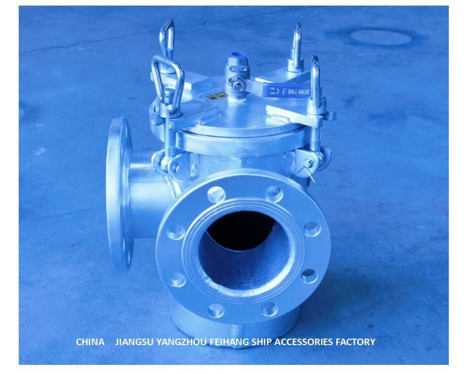 De Filter van het de Rechte hoekzeewater van Marine Suction Coarse Water Filter BLS100 CB/T497-2012