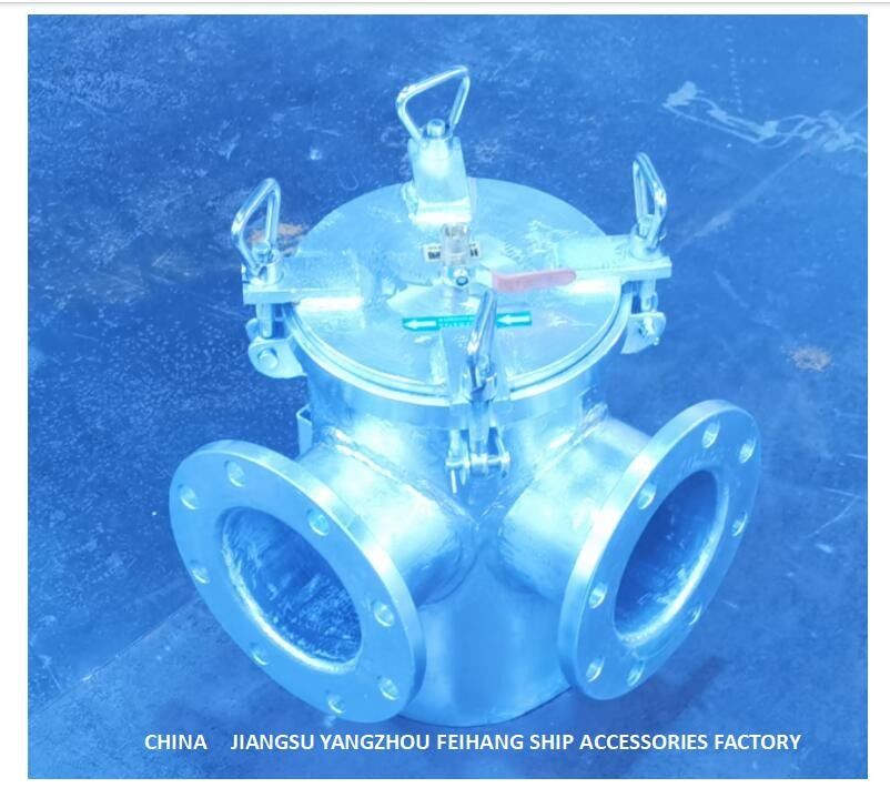 De Filter van het de Rechte hoekzeewater van Marine Suction Coarse Water Filter BLS100 CB/T497-2012