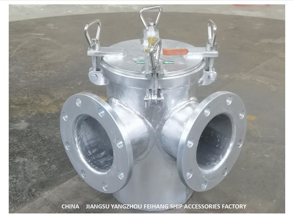 De Filter van het de Rechte hoekzeewater van Marine Suction Coarse Water Filter BLS100 CB/T497-2012