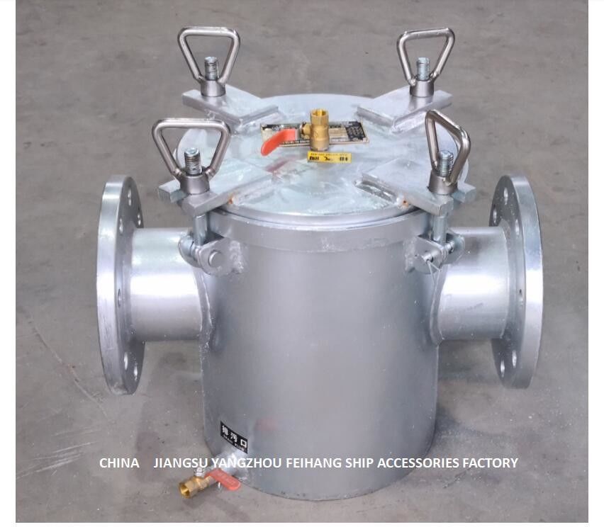 Straight-Through Zeewaterfilter voor de Pompinham AS100 CB/T497-2012 van het Gastheerzeewater