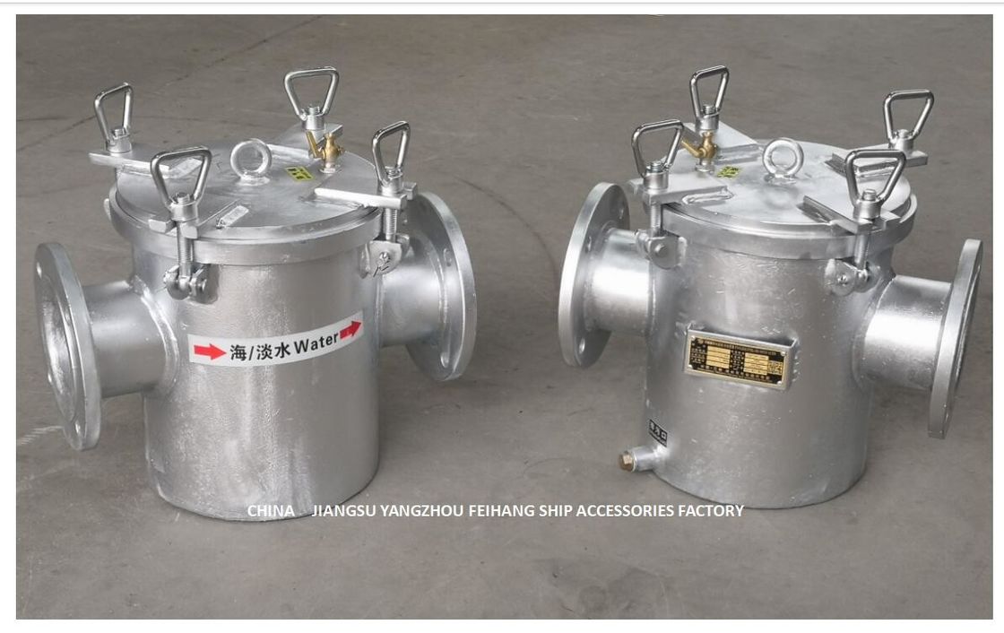 De Patroon van de het Koolstofstaalfilter van de zeewaterfilter A125 CBM1061-81 voor Zeewater Koelsysteem