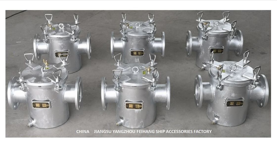 Rechtstreeks door Marine Coarse Water Filter Straight door Filter As125 Cb/T497-2012 van het Zuigings de Ruwe Water