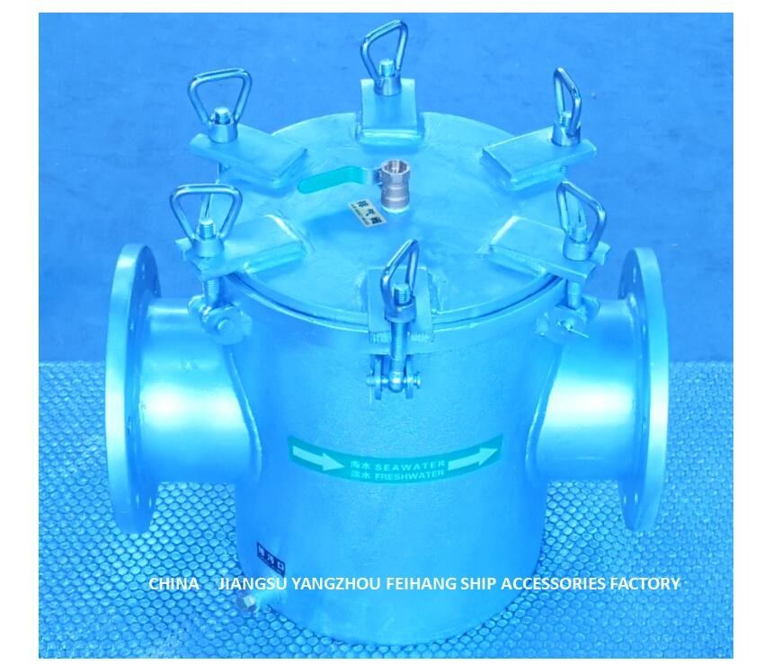 Straight-Through Ruw Water Filtera150 CBM1061 - Straight-Through Filter Modelas150 CB/T497 van het Zuigings Ruwe Water