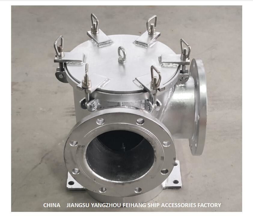 De Centrale het Zoet water van BRS150 CB/T497-2012 het Koelen van het de HoekKoolstofstaal van Systeemmarine sea water filter right Hete Onderdompeling Galvaniz