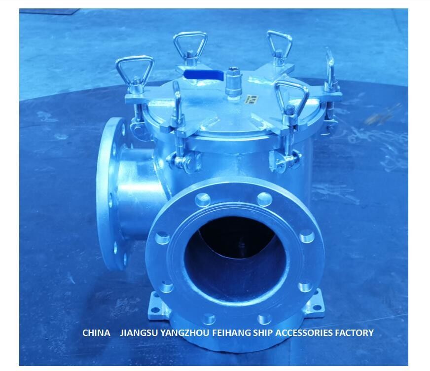 De Centrale het Zoet water van BRS150 CB/T497-2012 het Koelen van het de HoekKoolstofstaal van Systeemmarine sea water filter right Hete Onderdompeling Galvaniz