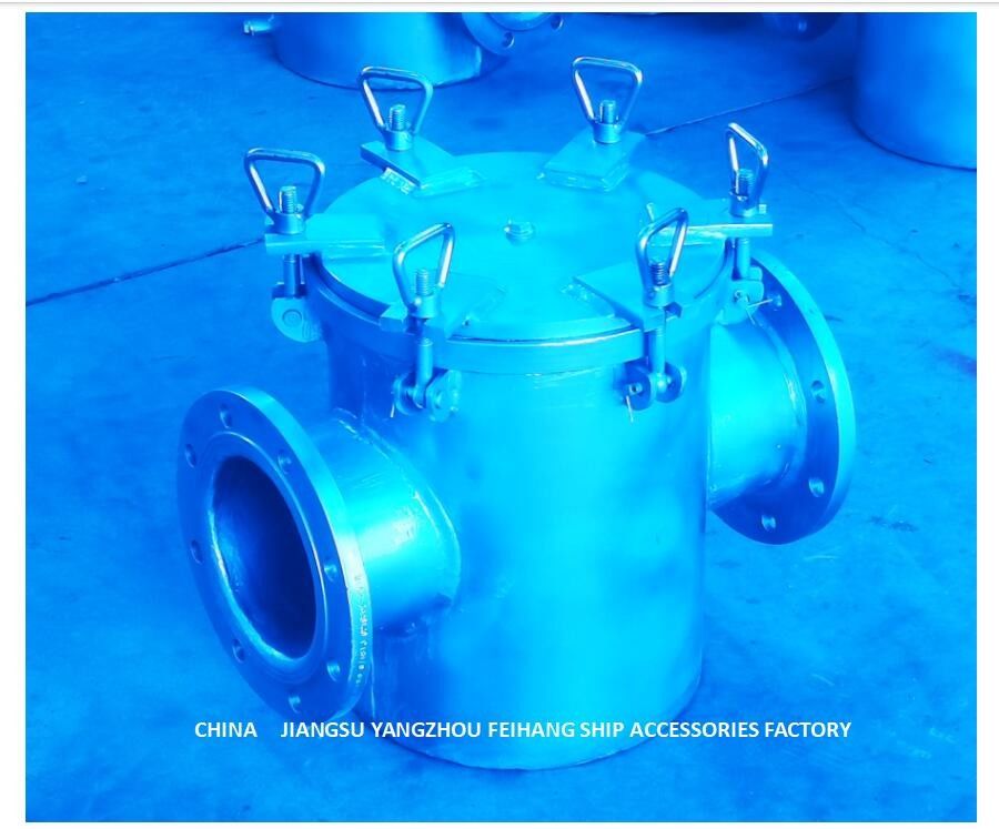 Filter van het het Systeem de Ruwe Water van de ballastbrandbeveiliging, Recht door Zeewaterfilter As150 Cb/T497-2012