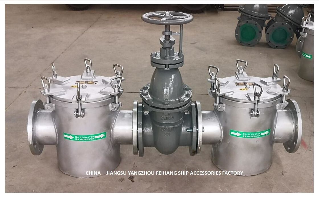 Straight-Through Ruw Water Filtera150 CBM1061 - Straight-Through Filter Modelas150 CB/T497 van het Zuigings Ruwe Water