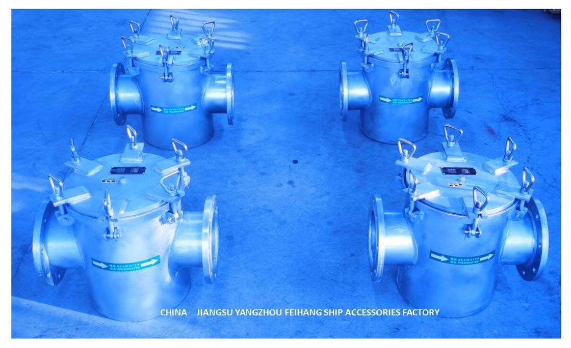 Straight-Through Ruw Water Filtera150 CBM1061 - Straight-Through Filter Modelas150 CB/T497 van het Zuigings Ruwe Water