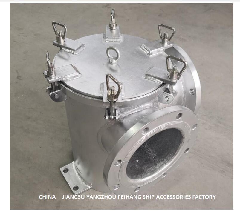 Straight-Through Ruw Water Filtera150 CBM1061 - Straight-Through Filter Modelas150 CB/T497 van het Zuigings Ruwe Water