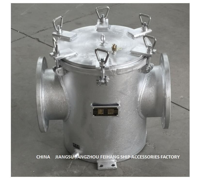 Van de het Zeewaterpomp van AS200 CB/T497-2012 Bulk van het de Inham Straight-Through Koolstofstaal Gegalvaniseerde het Zeewaterfilter