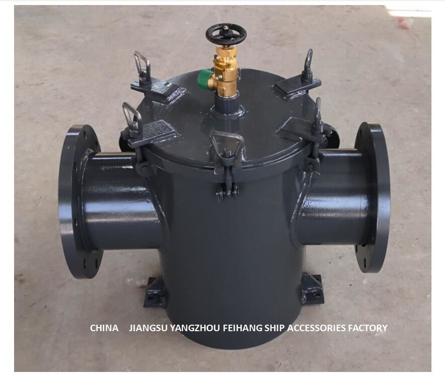 Van de het Zeewaterpomp van AS200 CB/T497-2012 Bulk van het de Inham Straight-Through Koolstofstaal Gegalvaniseerde het Zeewaterfilter