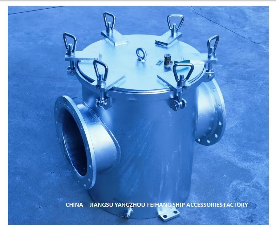 Het hoofd van de het Zeewaterfilter AS250 CB/T497-94 van de Zeewaterfilter Hoofd van de het Koolstofstaal Hete Onderdompeling Gegalvaniseerde Lichaam
