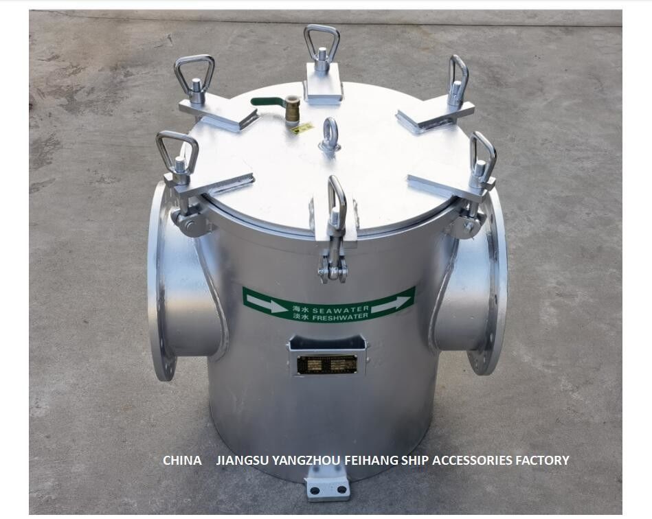 Filter Modelas250 CB/T497-2012 van het Koolstofstaal de Gegalvaniseerde Zeewater voor de Lage Onderwaterzeven van het Poortzeewater