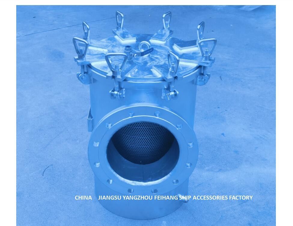 Filter Modelas250 CB/T497-2012 van het Koolstofstaal de Gegalvaniseerde Zeewater voor de Onderzeezeven Op hoog niveau van het Poortzeewater